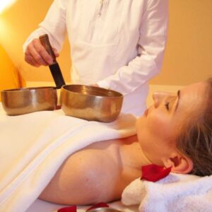 Masaż dźwiękiem <br>Misy terapeutyczne