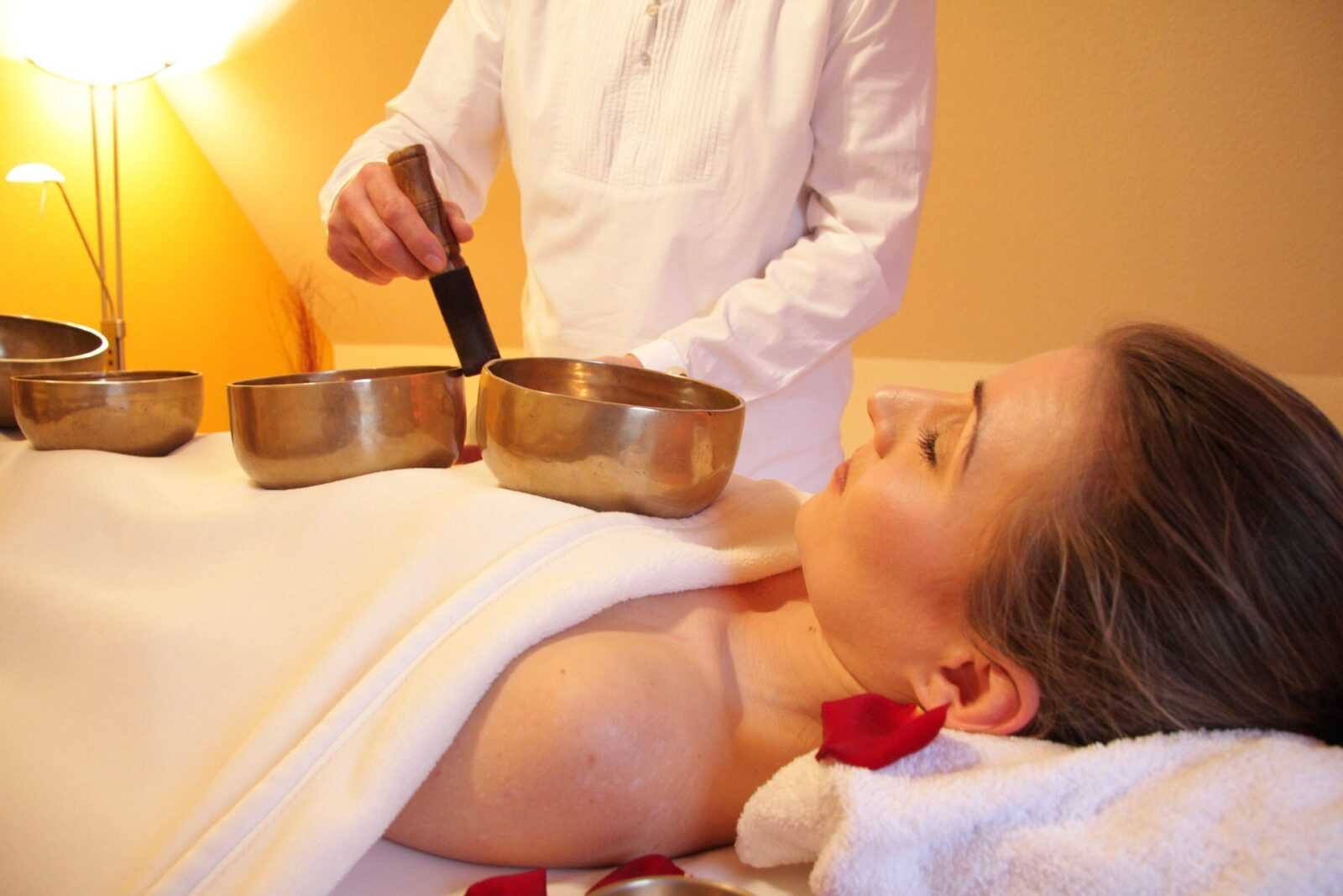 Masaż dźwiękiem <br>Misy terapeutyczne